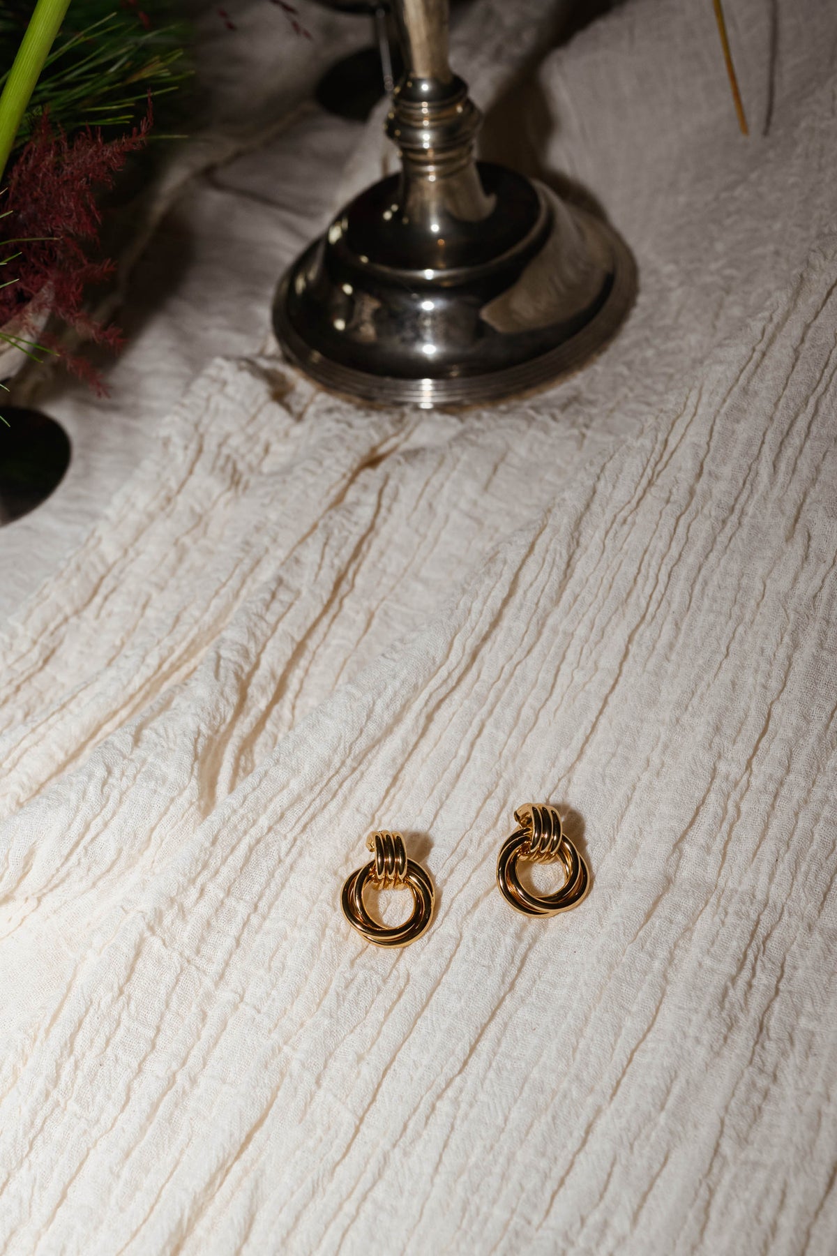 Boucles d'oreilles Stiva - dorées