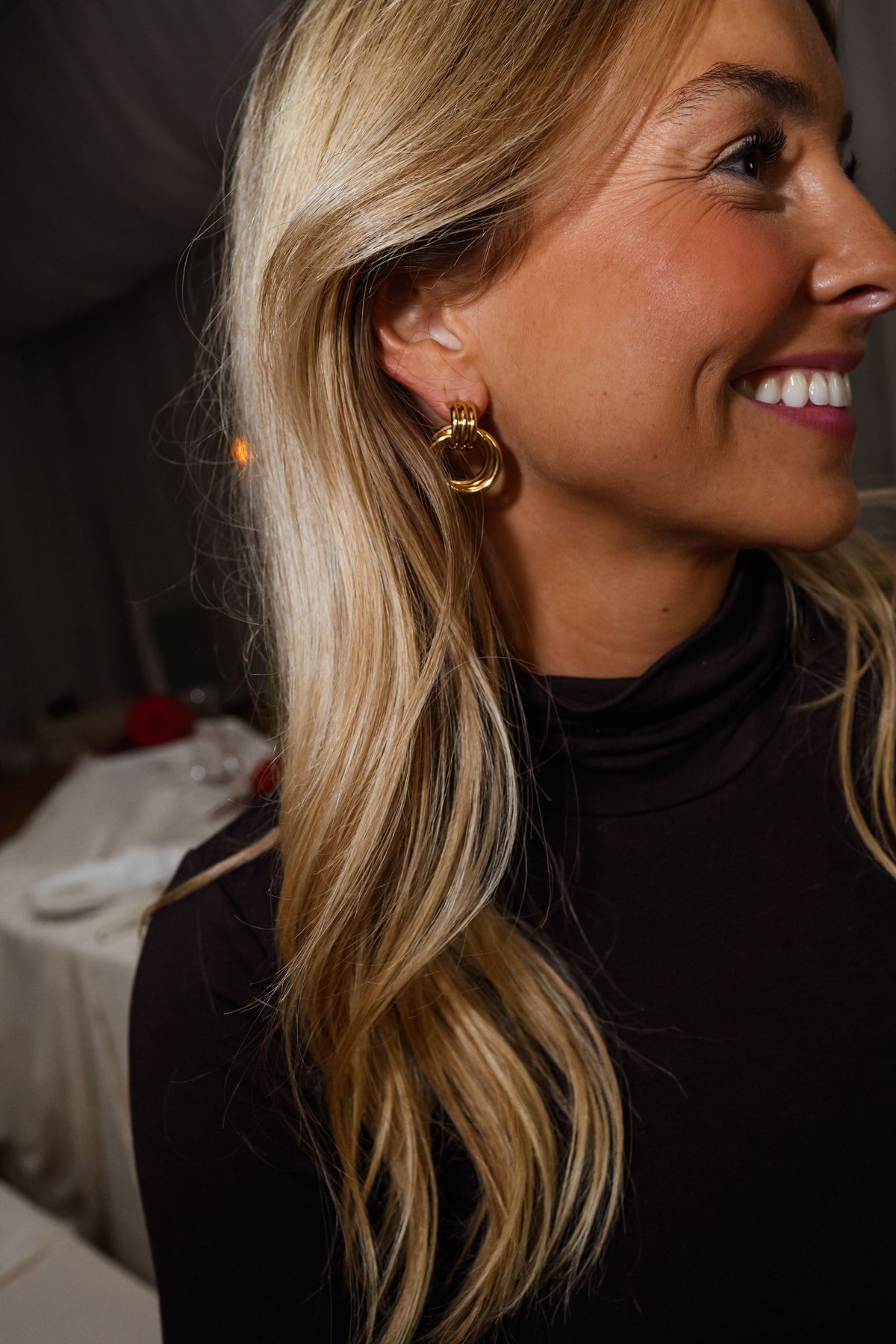 Boucles d'oreilles Stiva - dorées