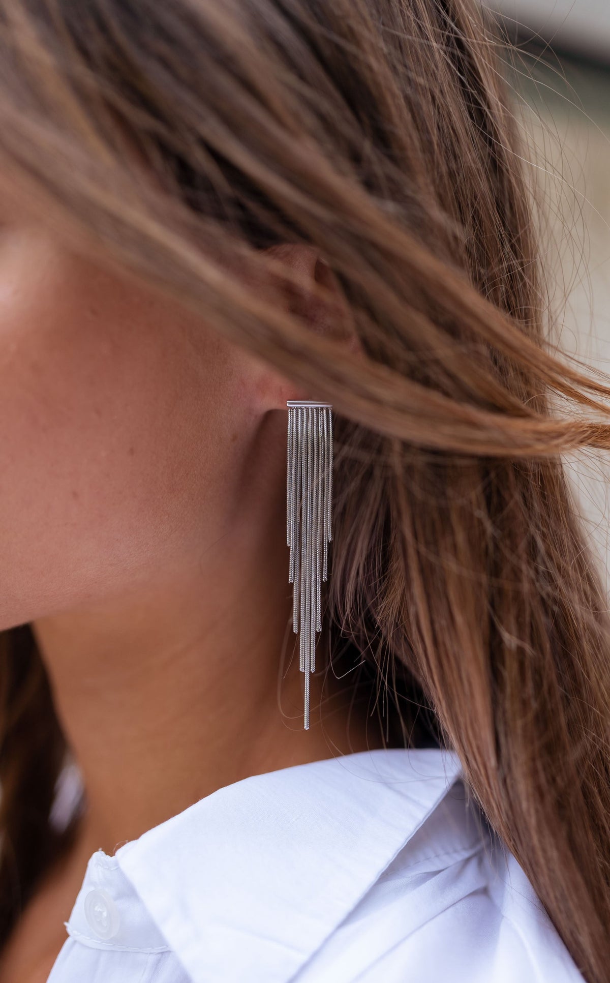 Boucles d’oreilles Jaspy - argentées