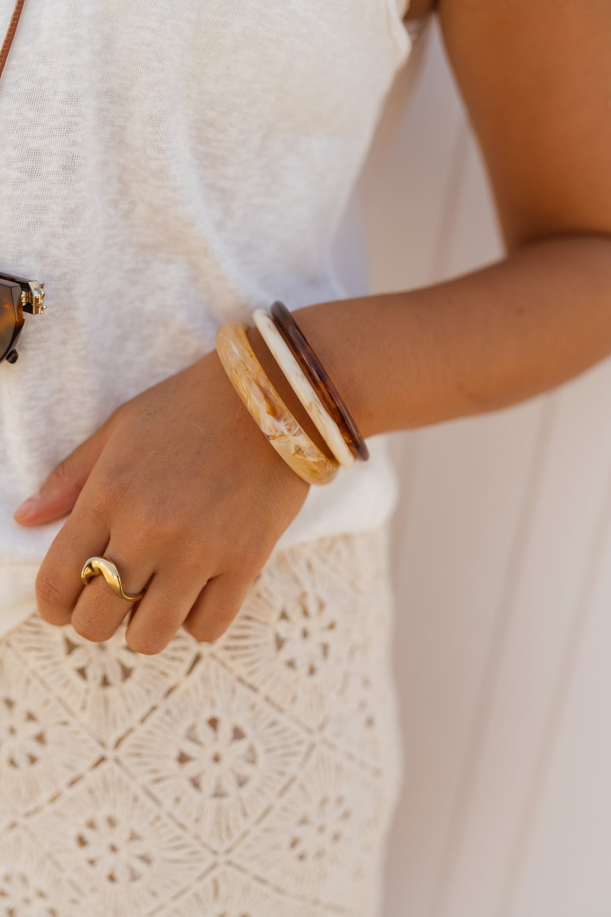 Bracelet Amedo - brun