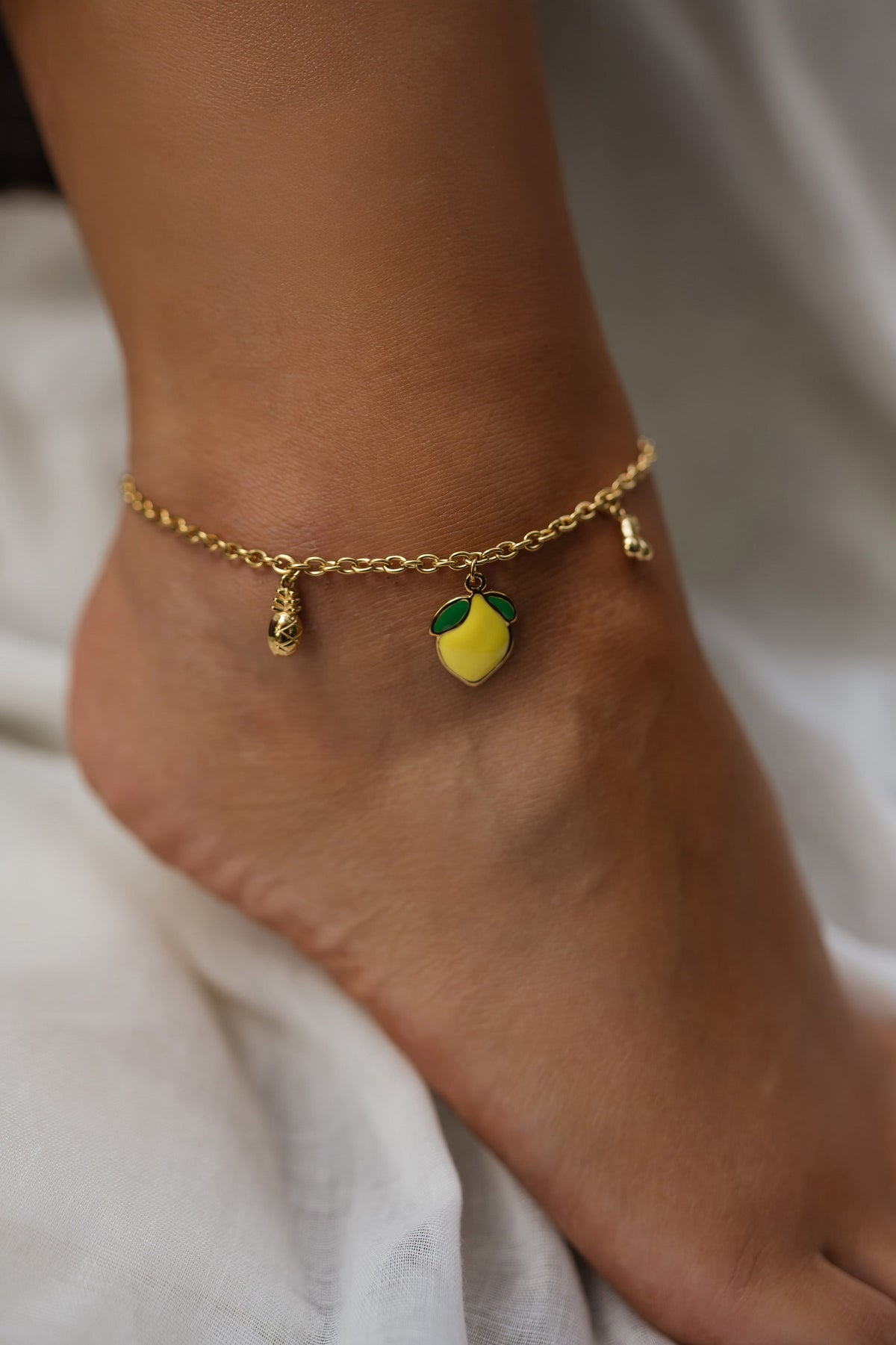 Bracelet de cheville Frola - doré