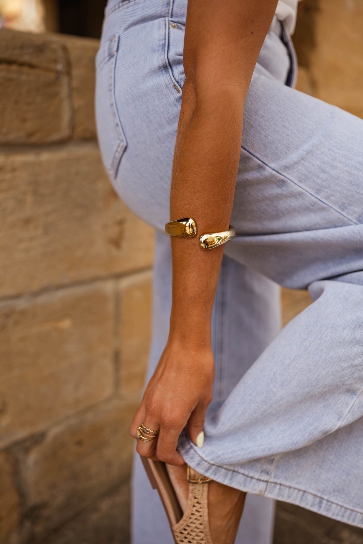 Bracelet Shadi - doré
