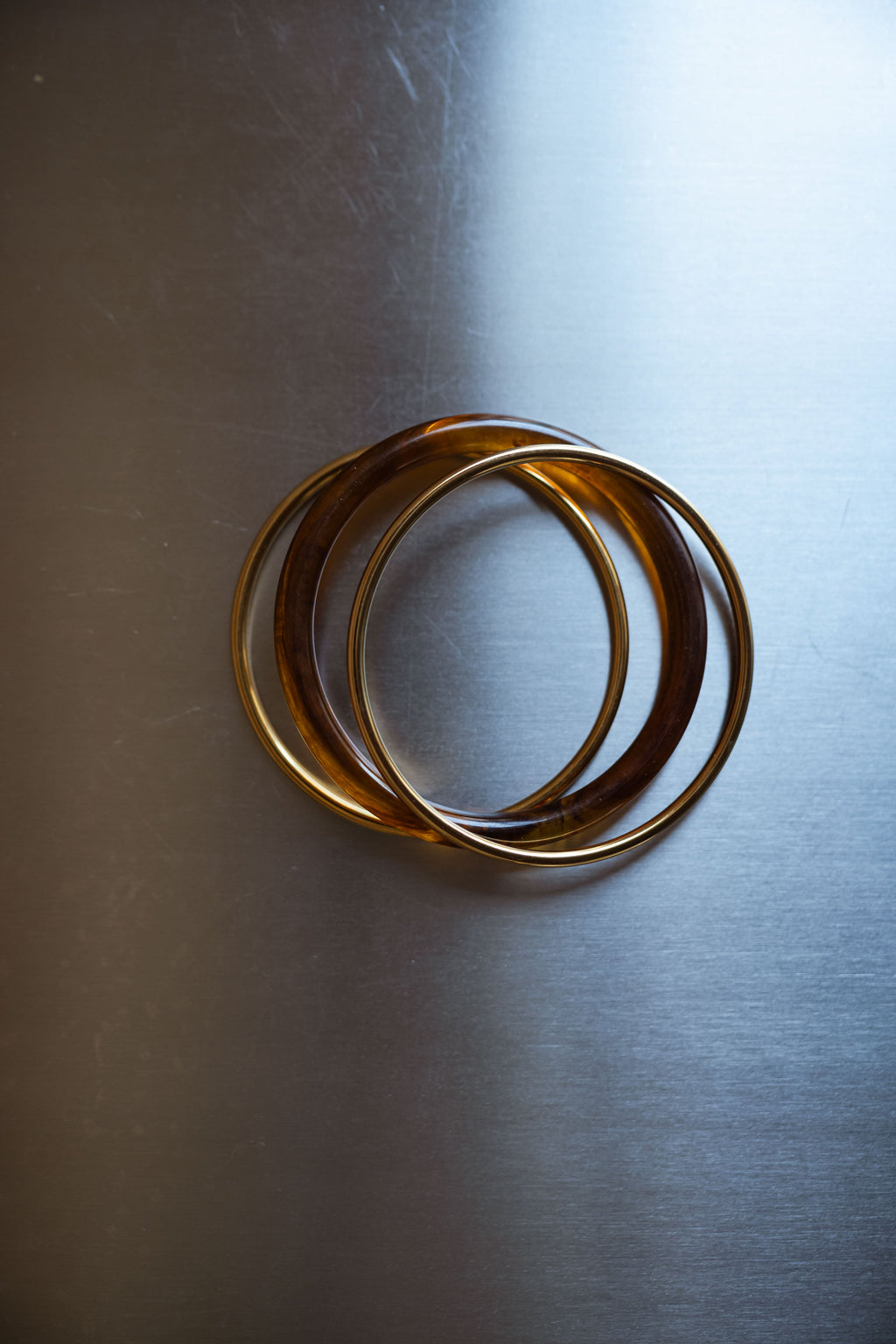Bracelets Laria - bruns et dorés