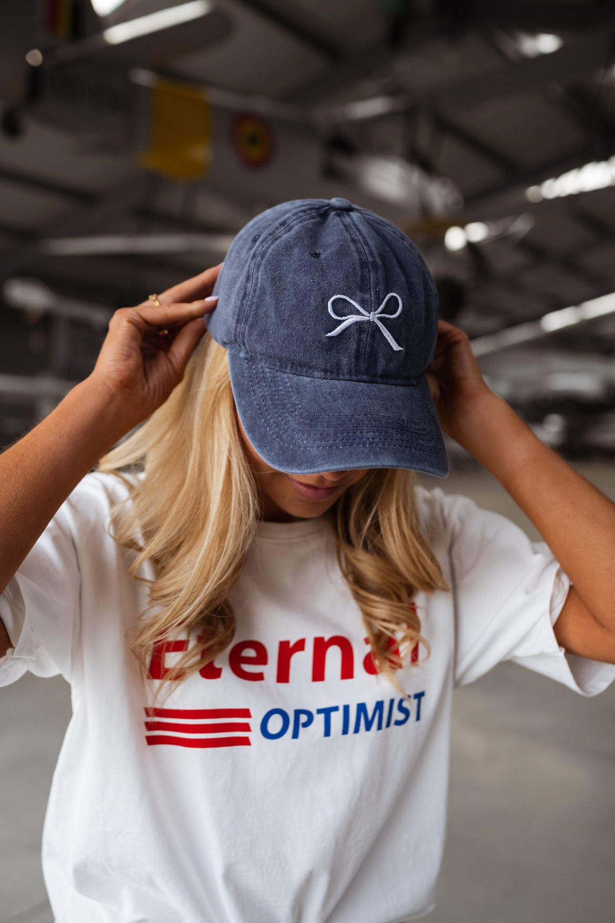 Casquette Dona - bleue