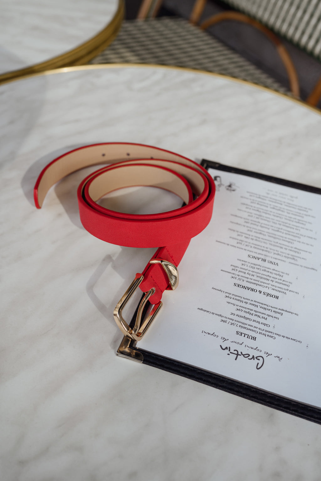 Ceinture Carly - rouge