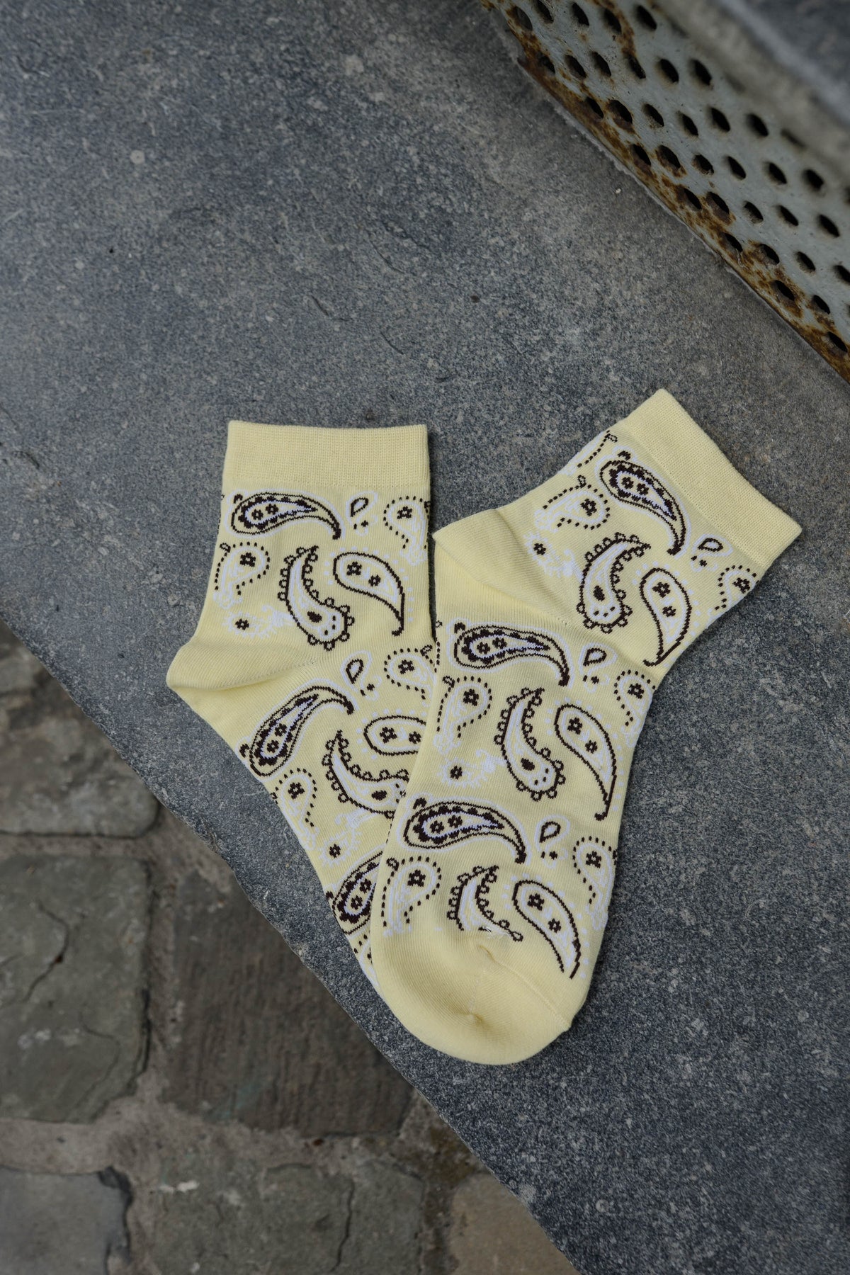 Chaussettes Anza - jaunes