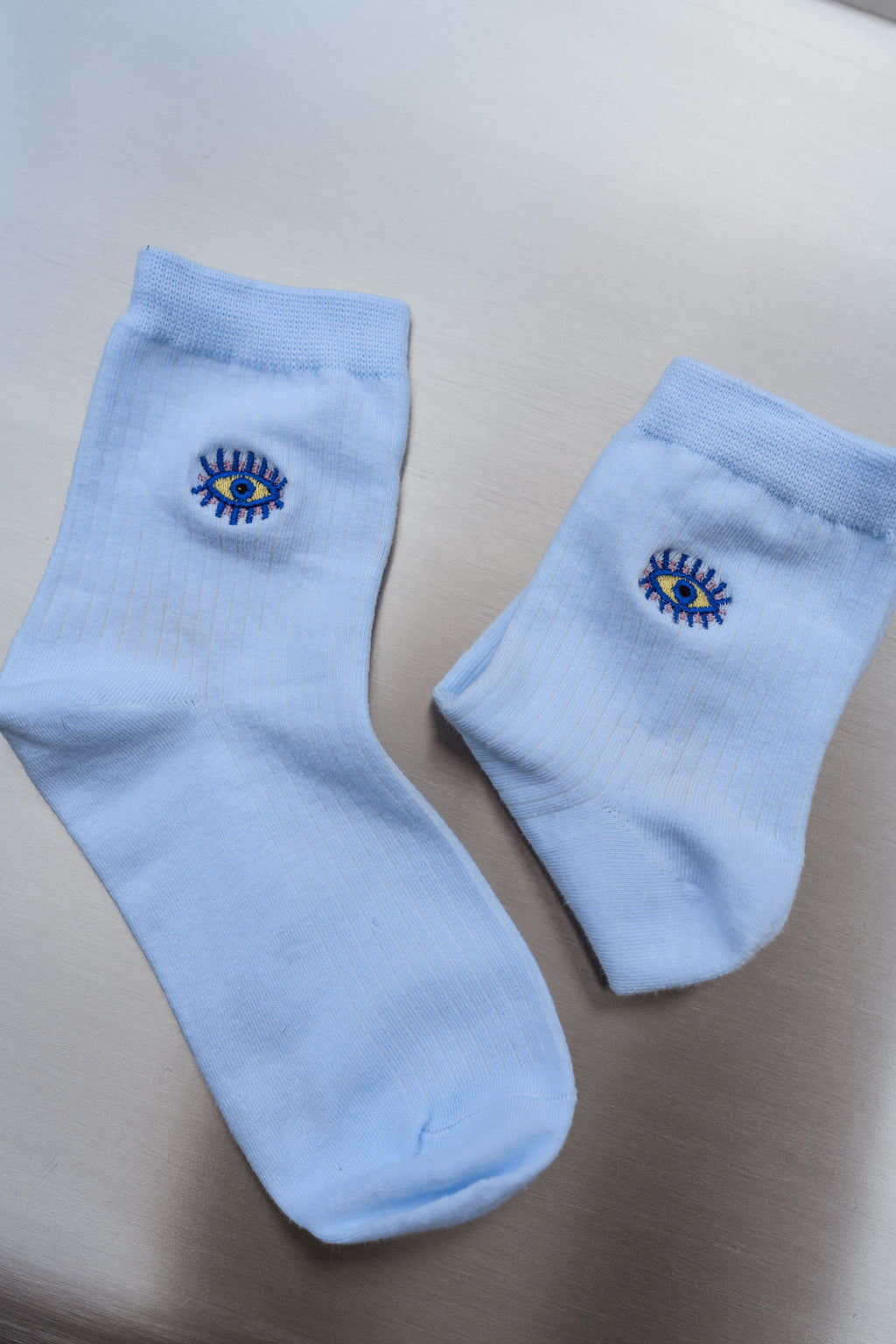 Chaussettes Oeil - bleues