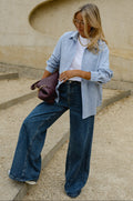 Chemise Adèle - bleue