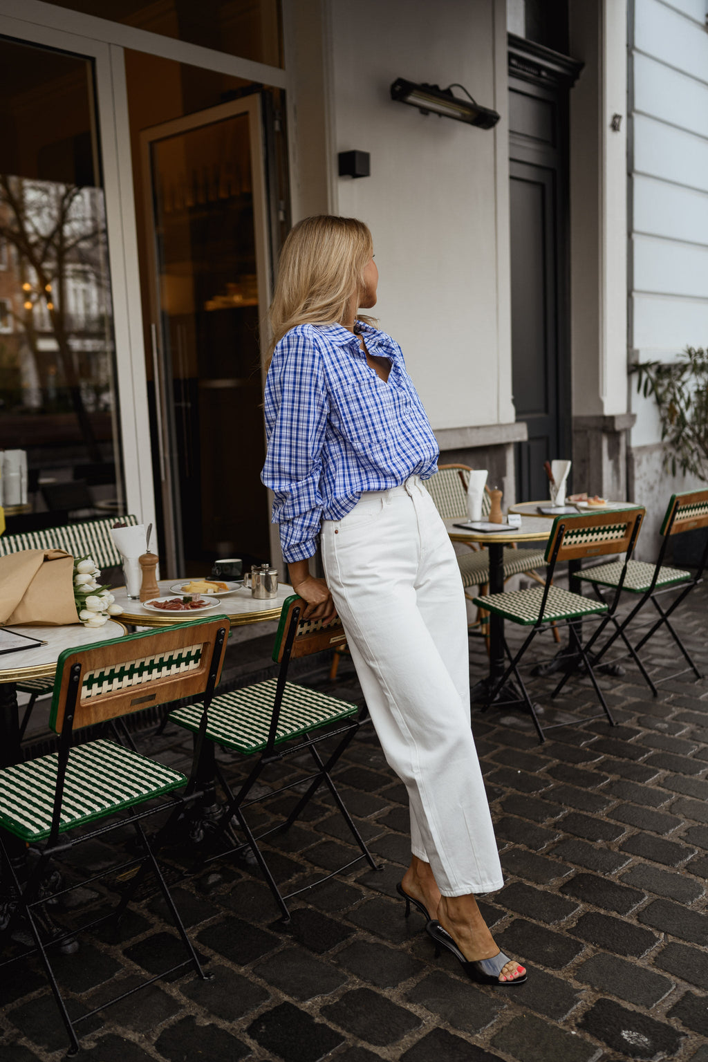 Chemise Colleen - bleue