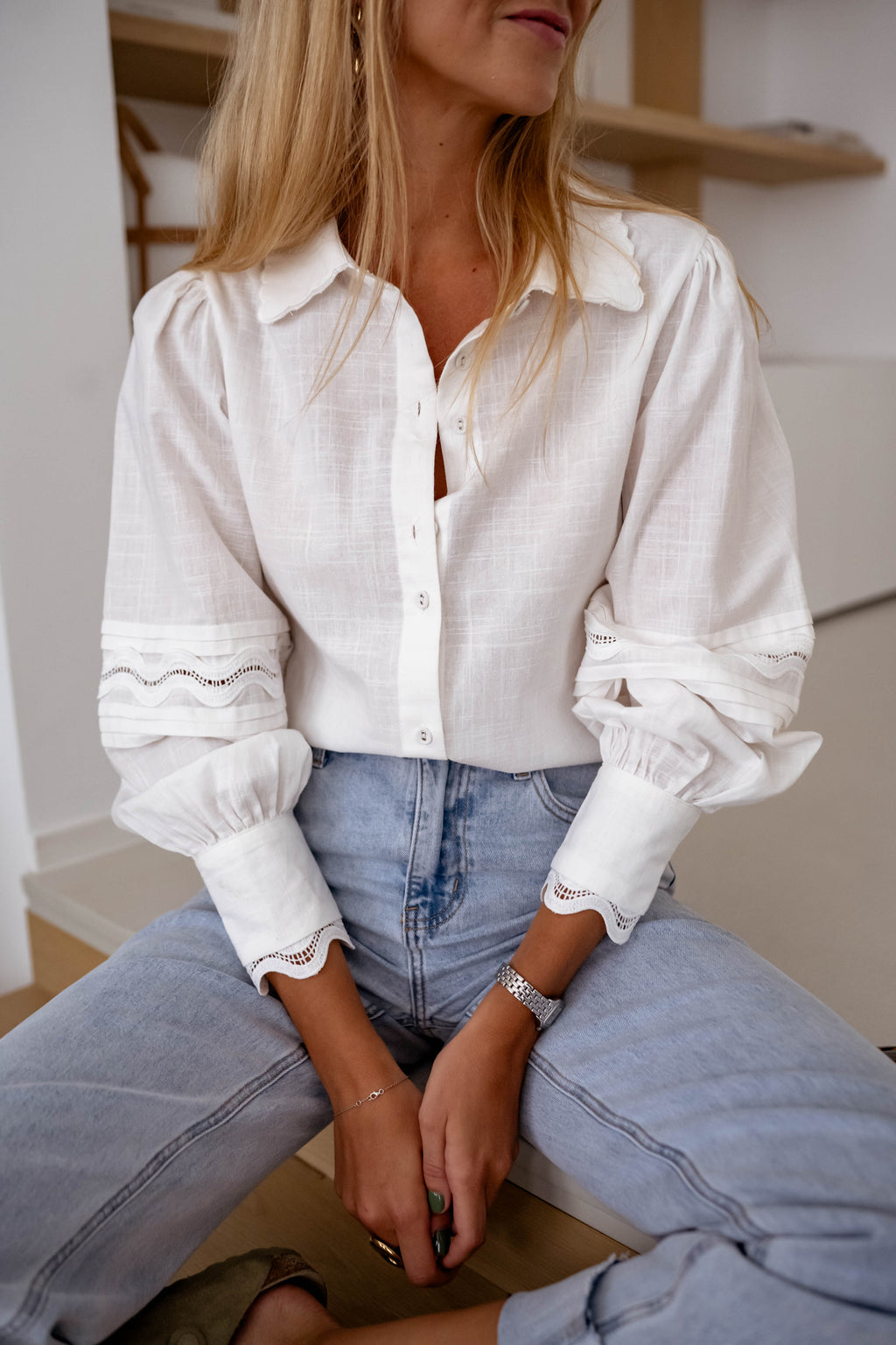 Chemise Edna - blanche