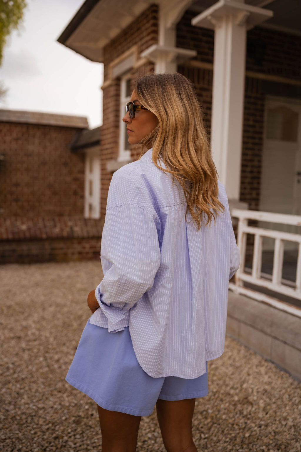 Short Erica - bleu