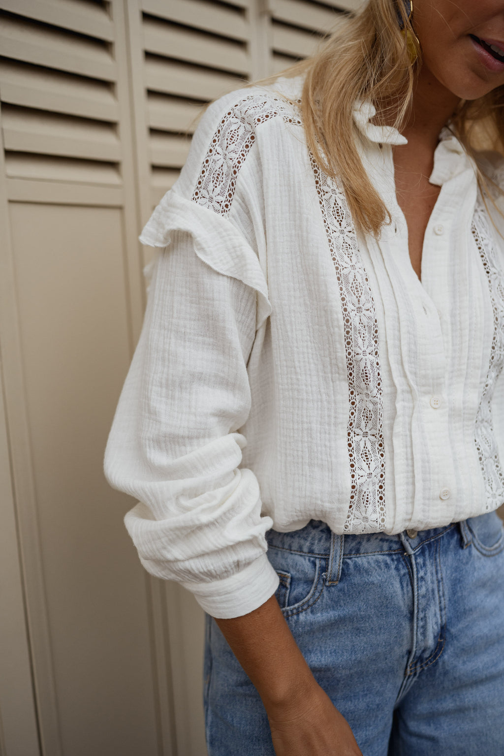 Chemise Larissa - écrue