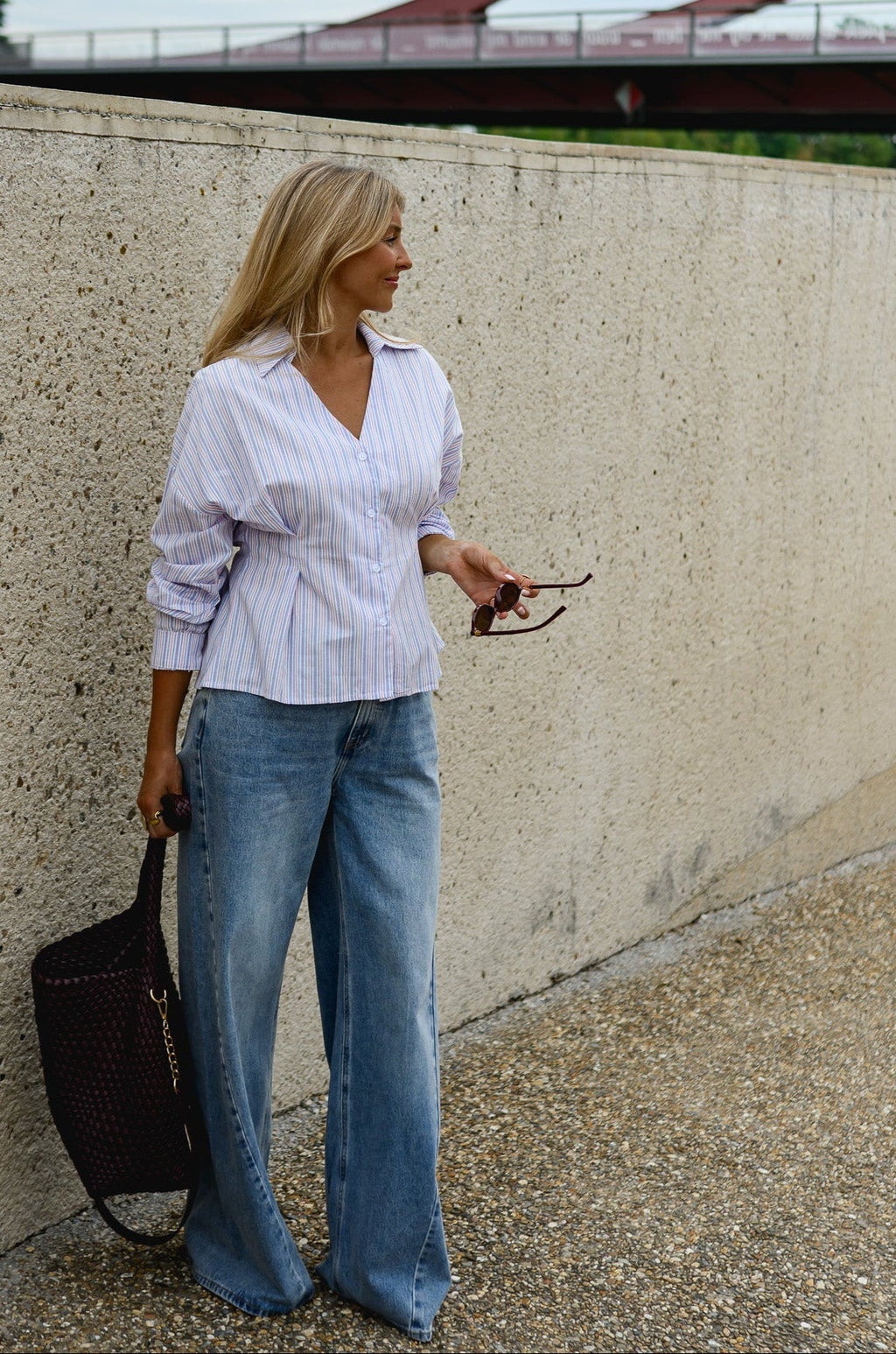 Chemise Marine - rose et bleue