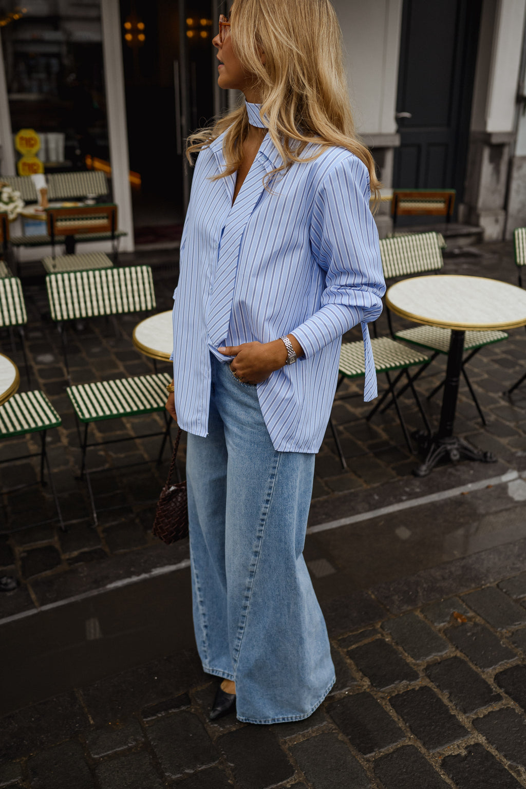 Chemise Regina - à lignes
