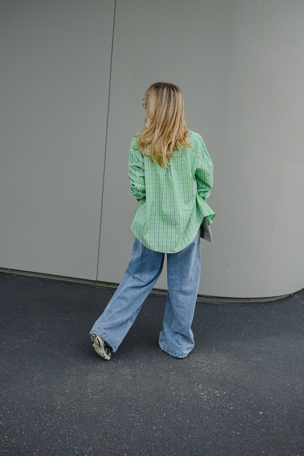 Chemise Tako - verte à carreaux