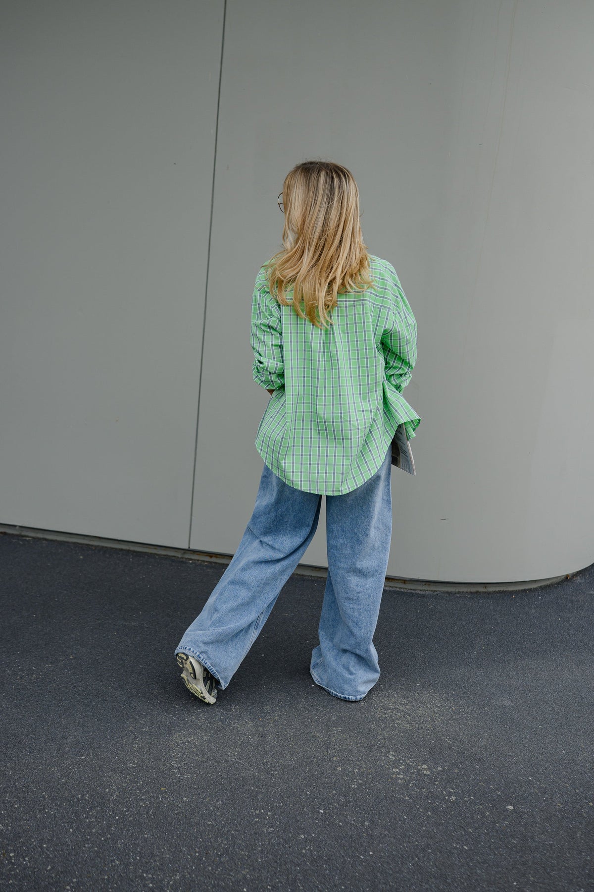Chemise Tako - verte à carreaux