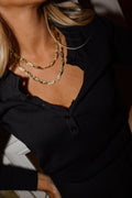 Collier Beat - doré