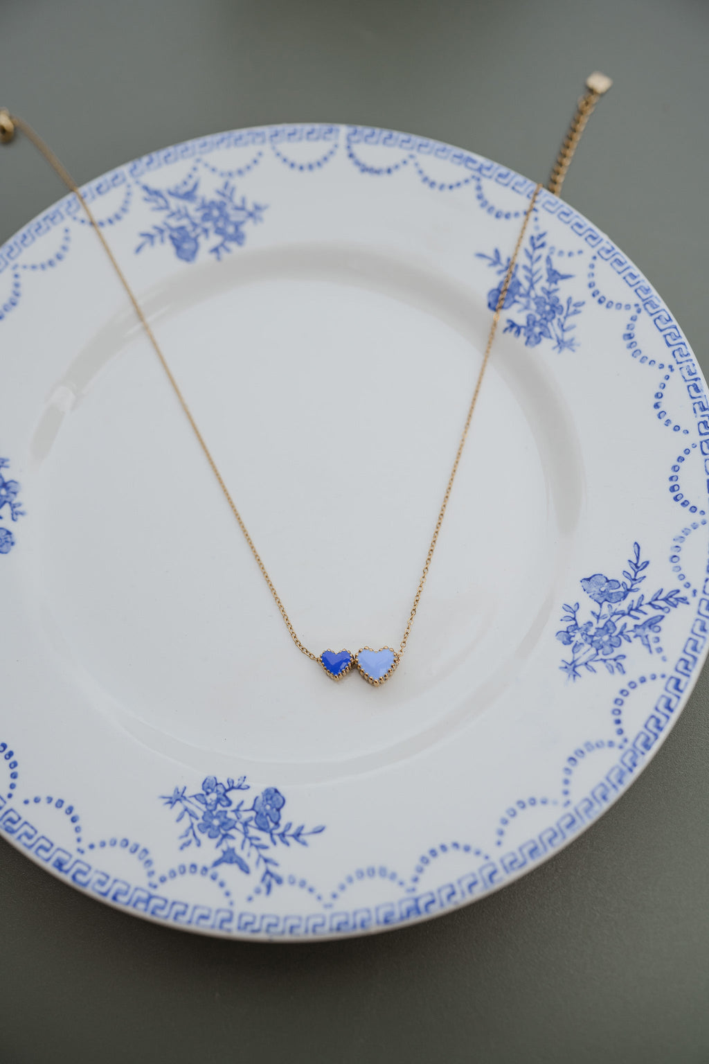 Collier Cheri - bleu