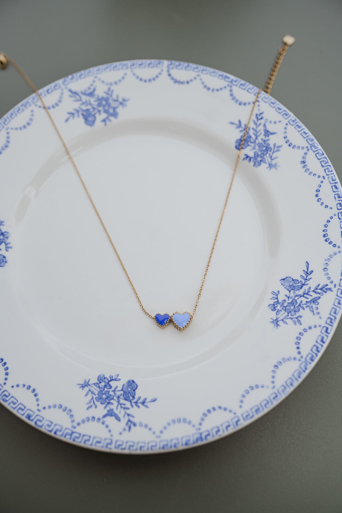 Collier Cheri - bleu
