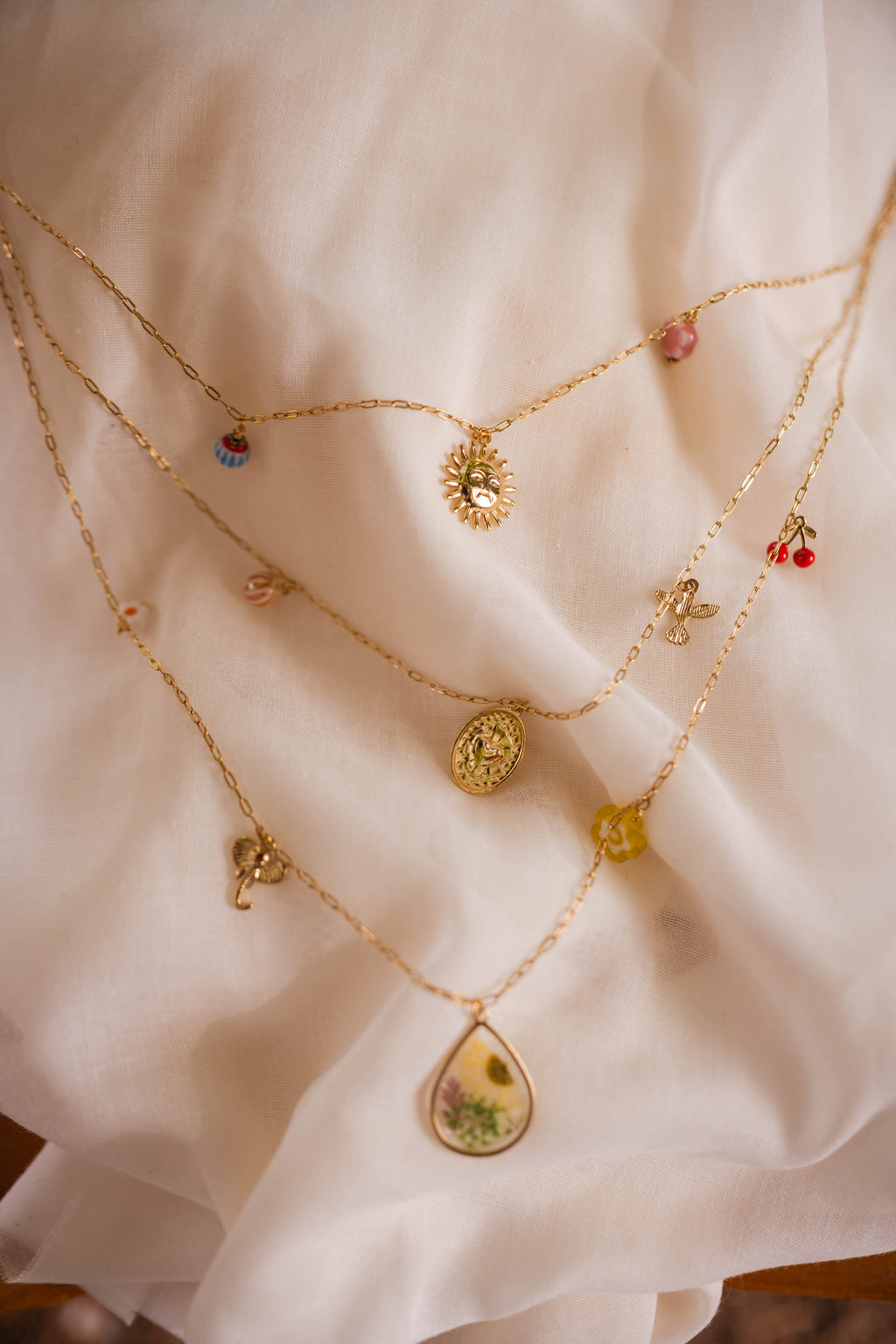 Collier Gera - doré