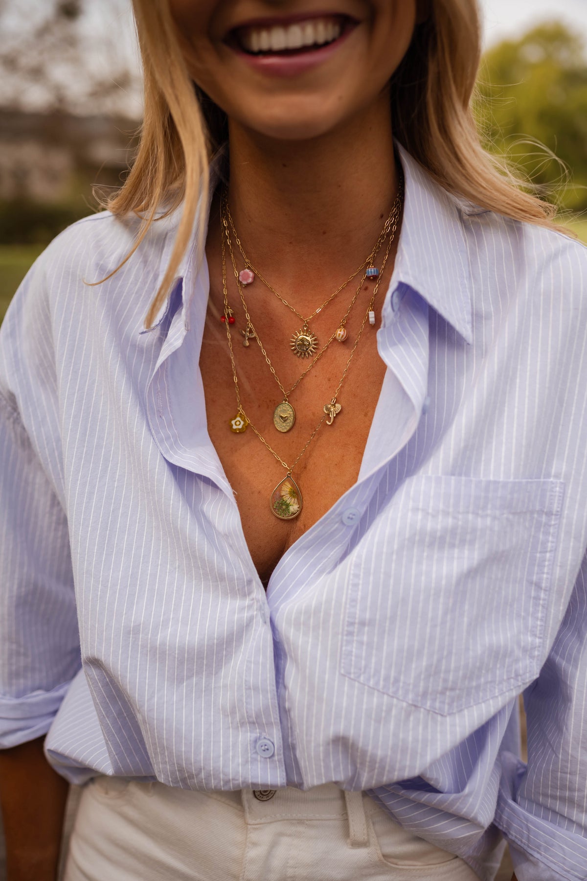 Collier Gera - doré
