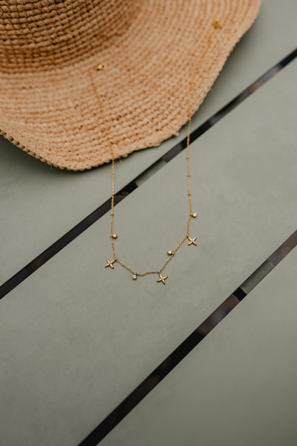 Collier Gus - doré