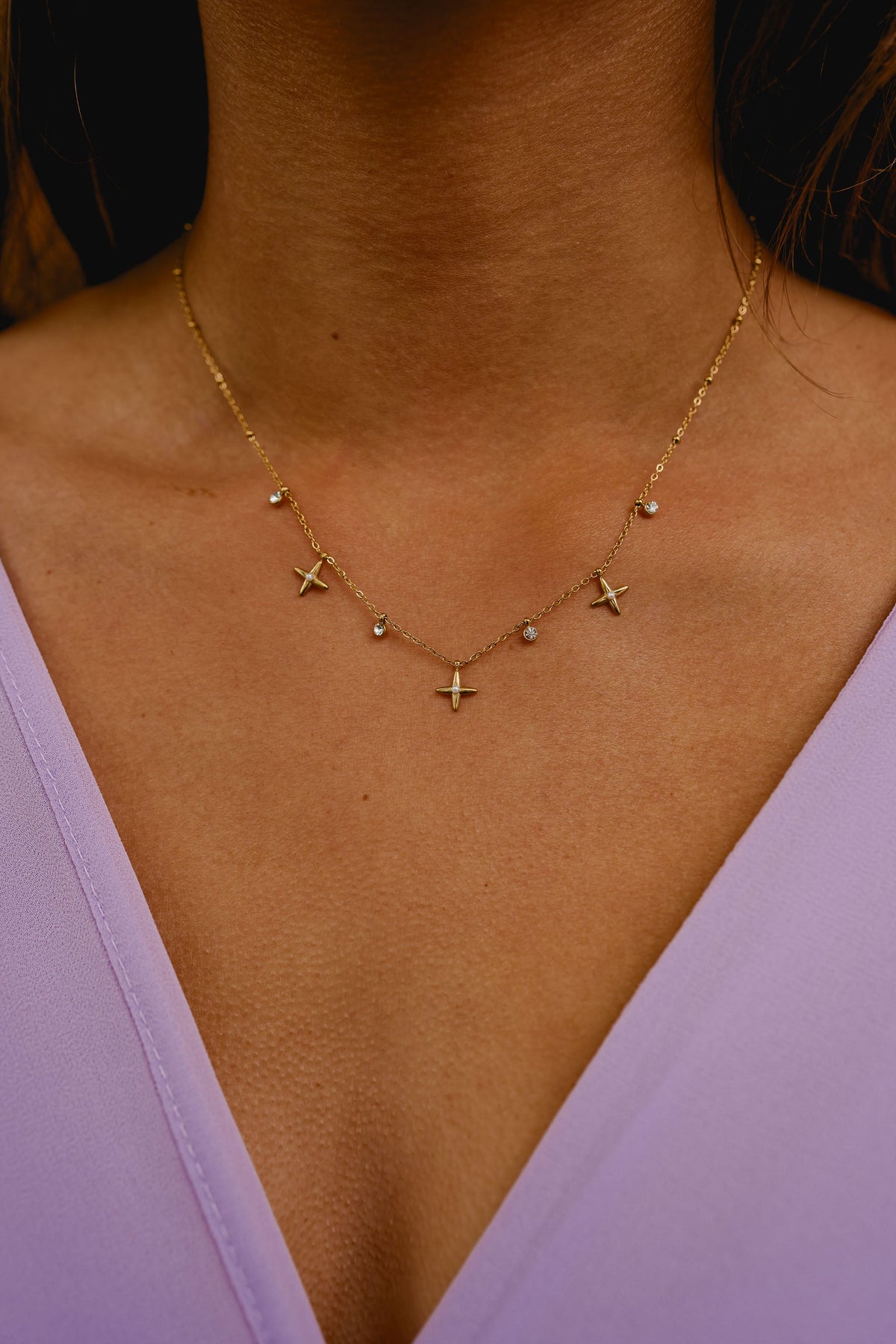 Collier Gus - doré