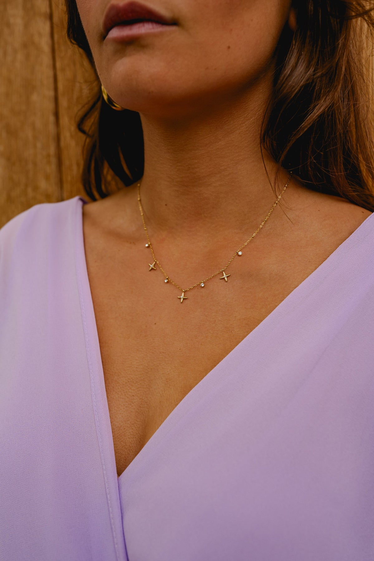 Collier Gus - doré