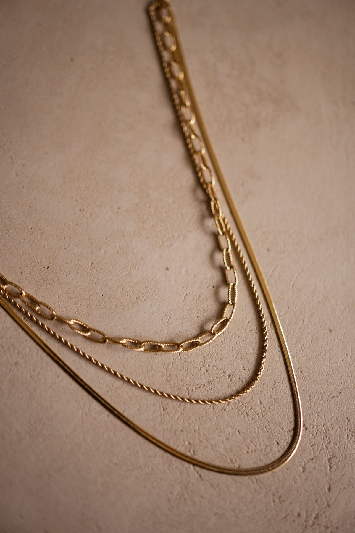 Collier Hany - doré