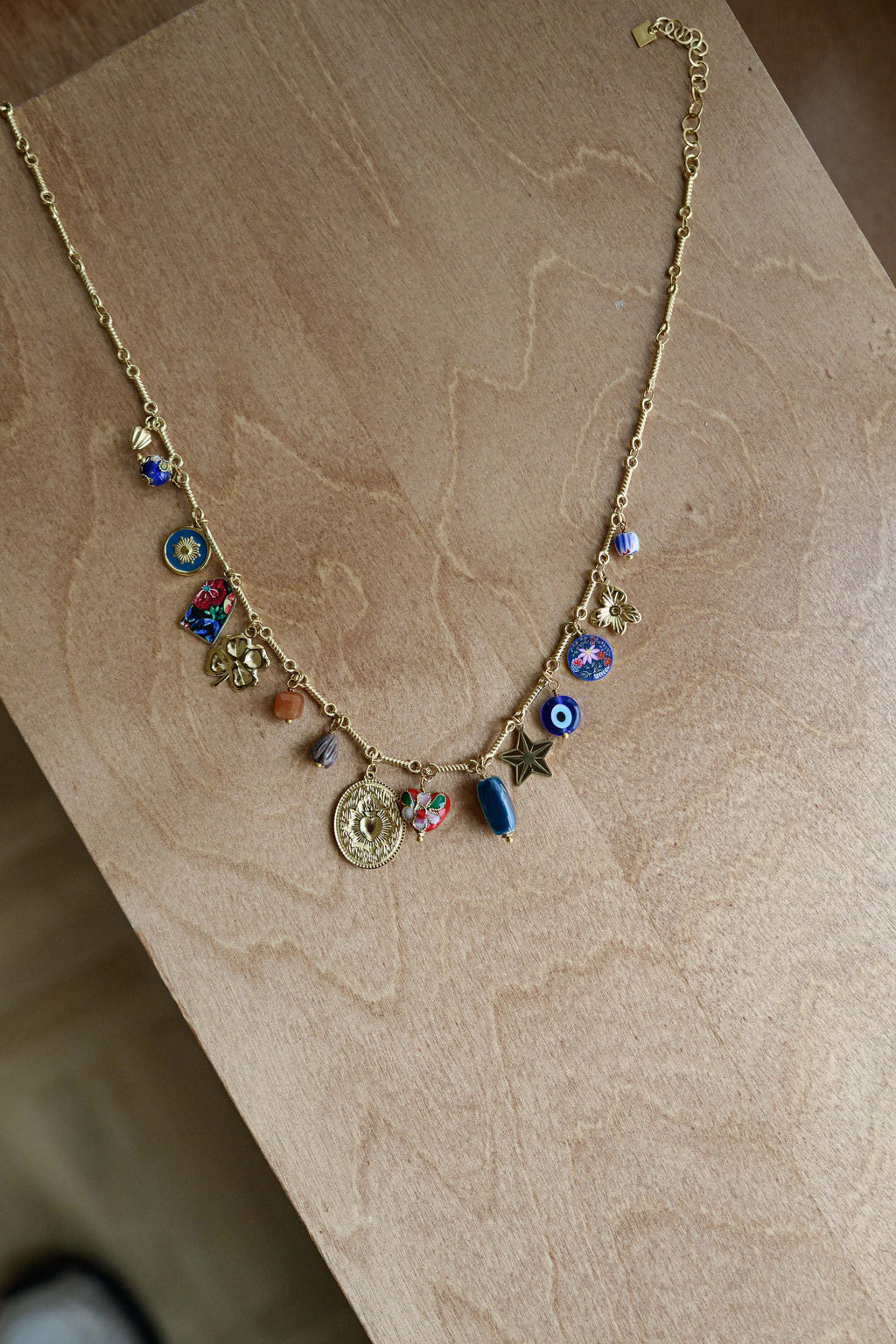 Collier Hazel - doré