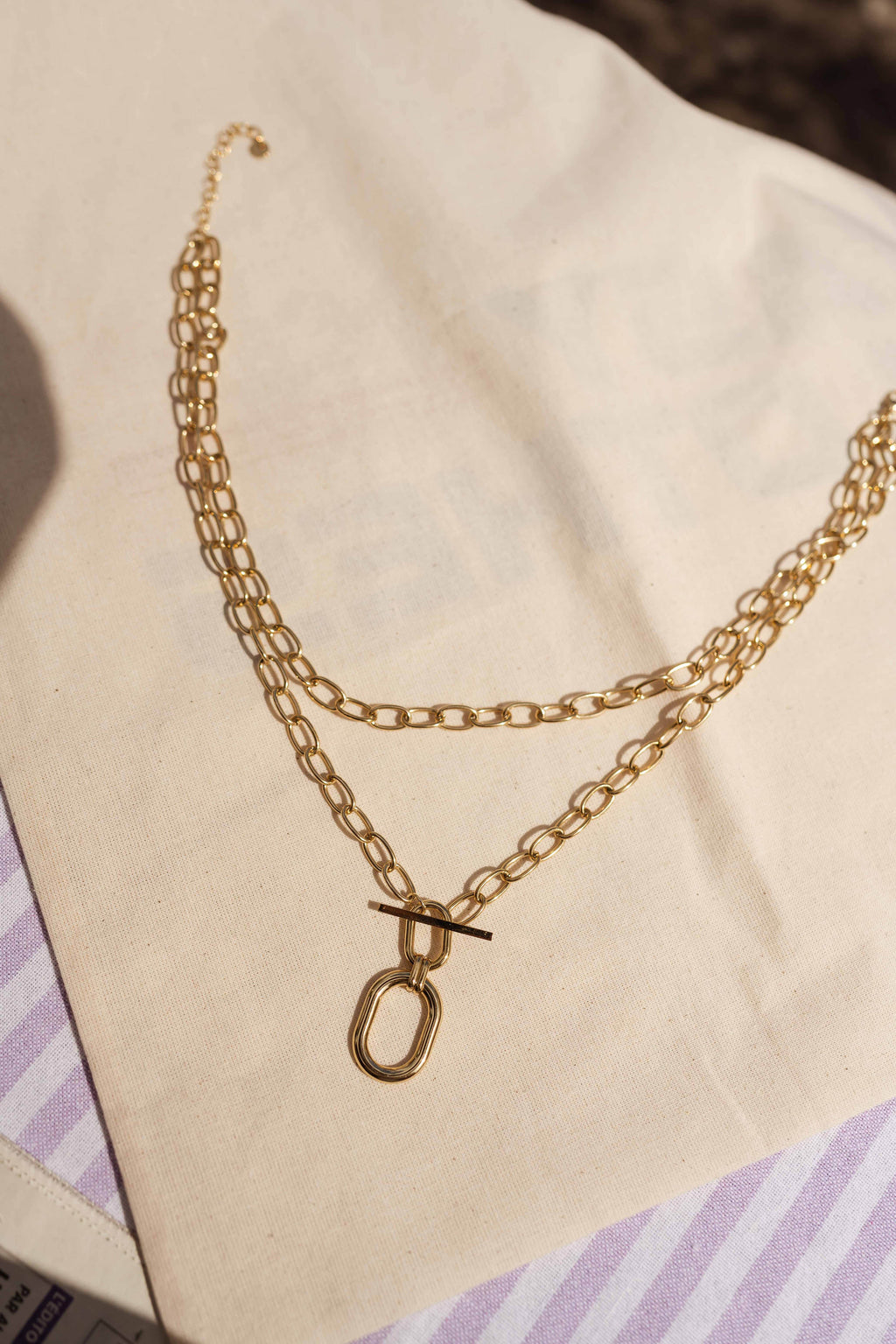 Collier Ikar - doré
