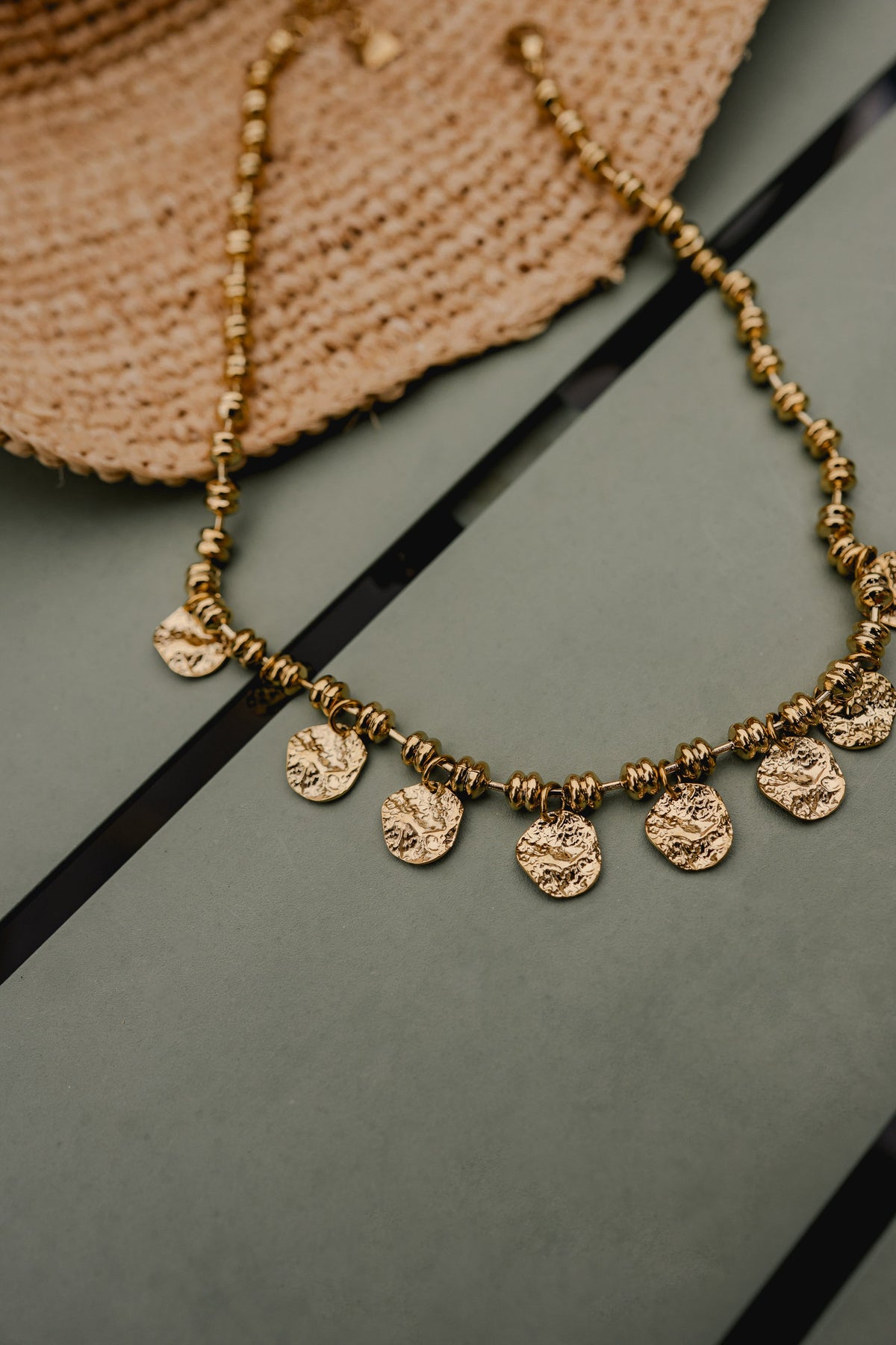 Collier Keno - doré