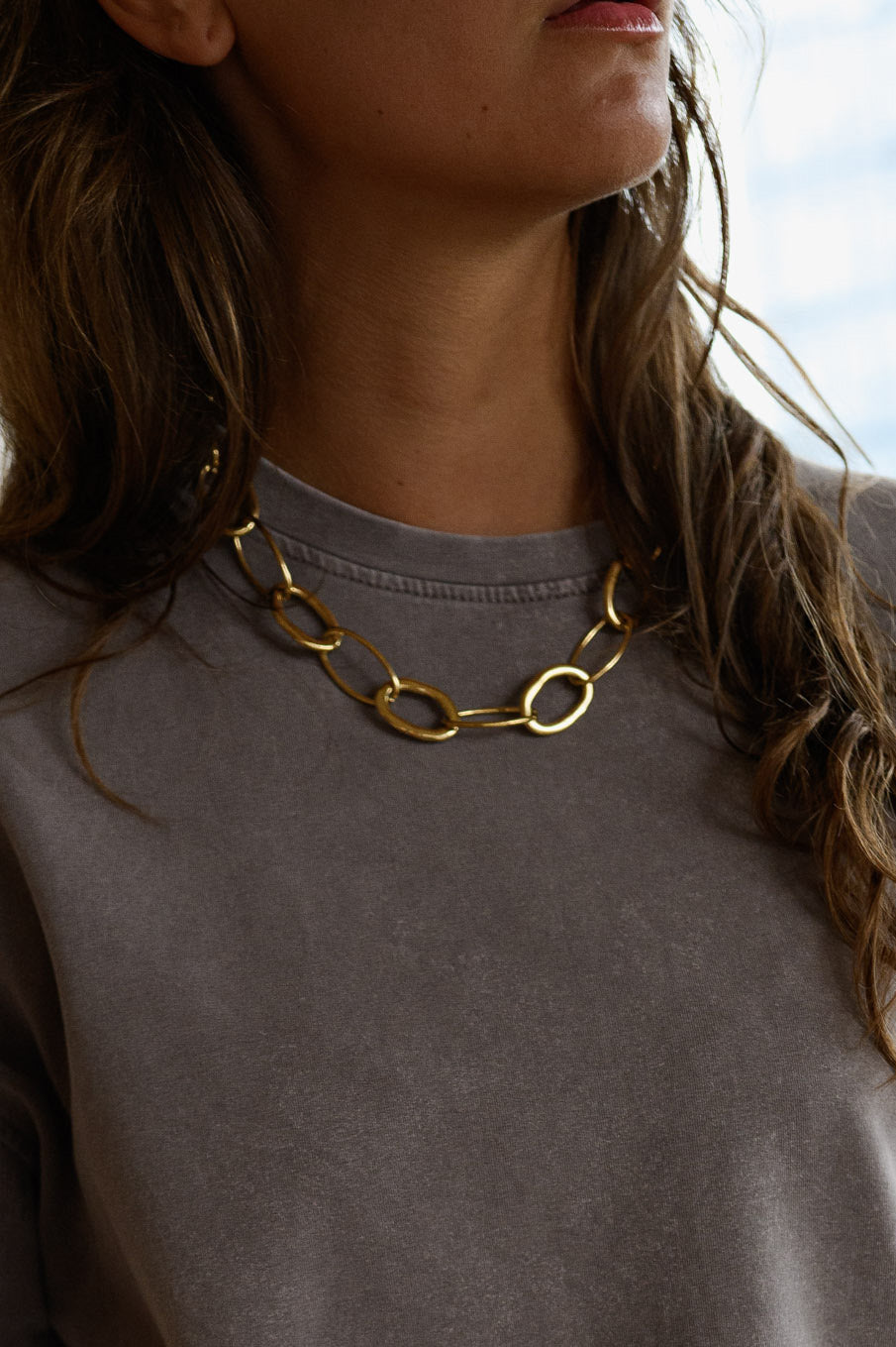 Collier Mana - doré