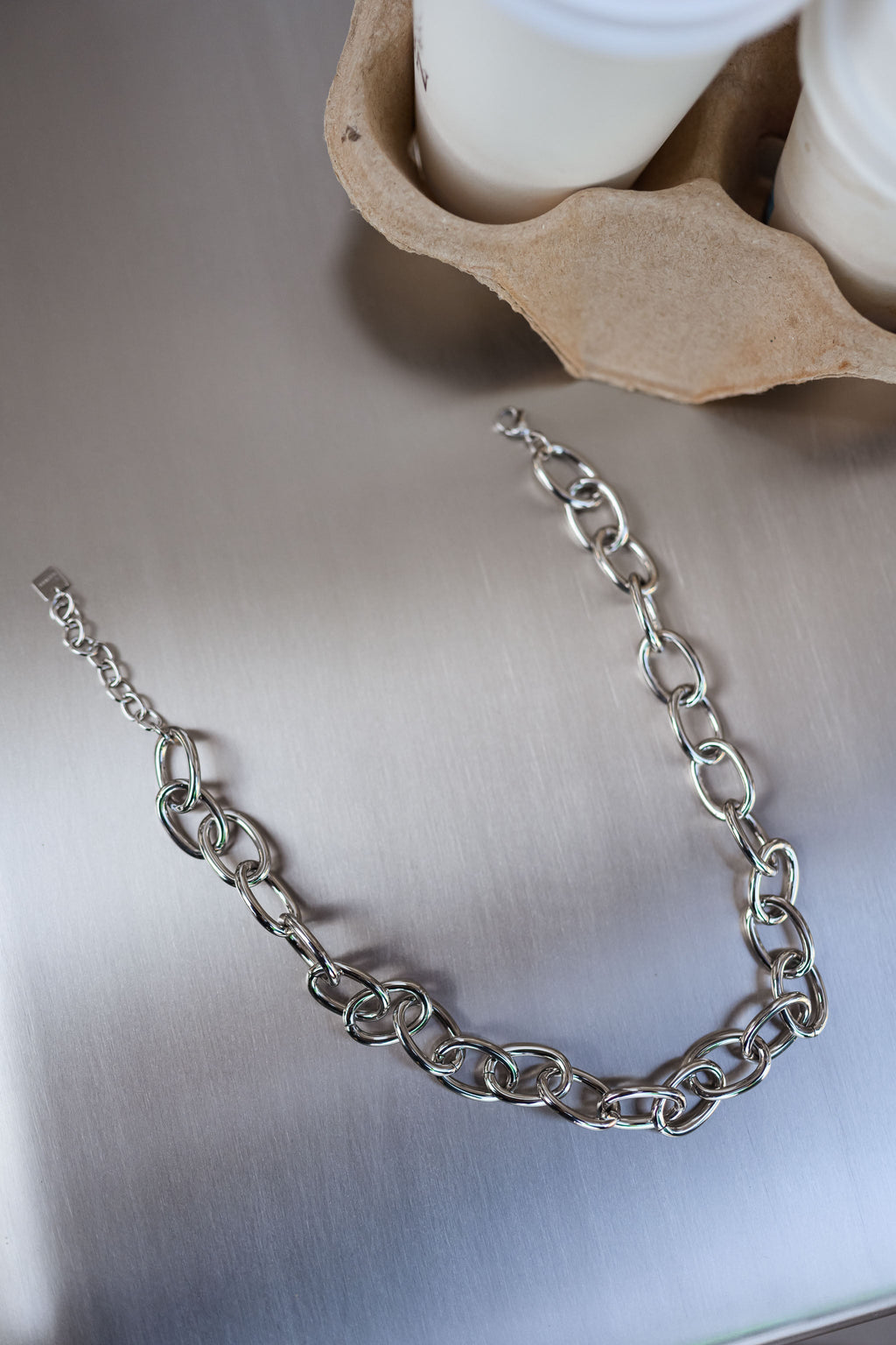 Collier Skye - argenté