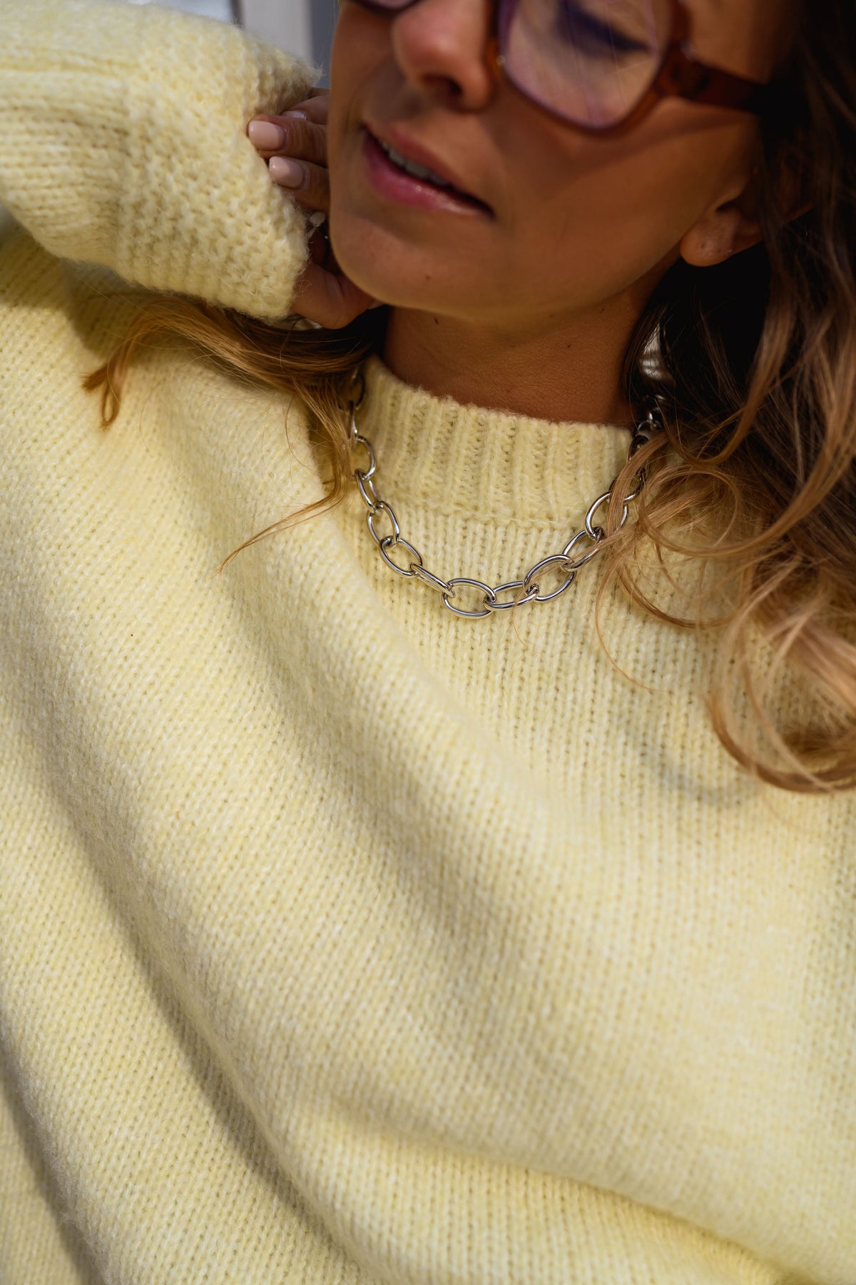 Collier Skye - argenté