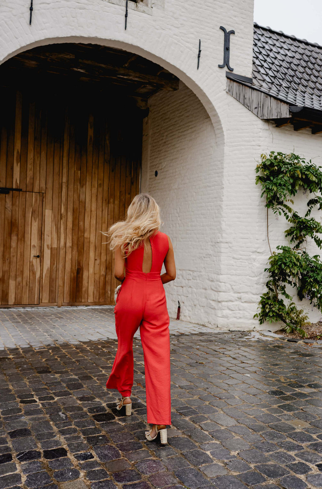 Combinaison Lucien - corail
