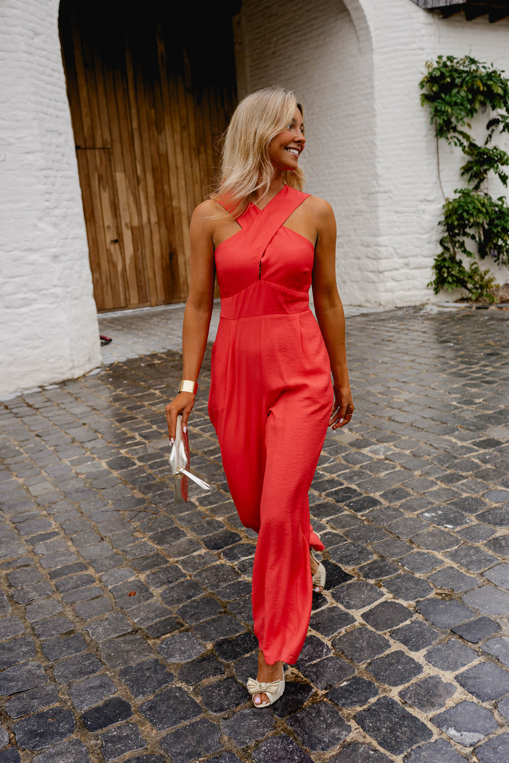 Combinaison Lucien - corail