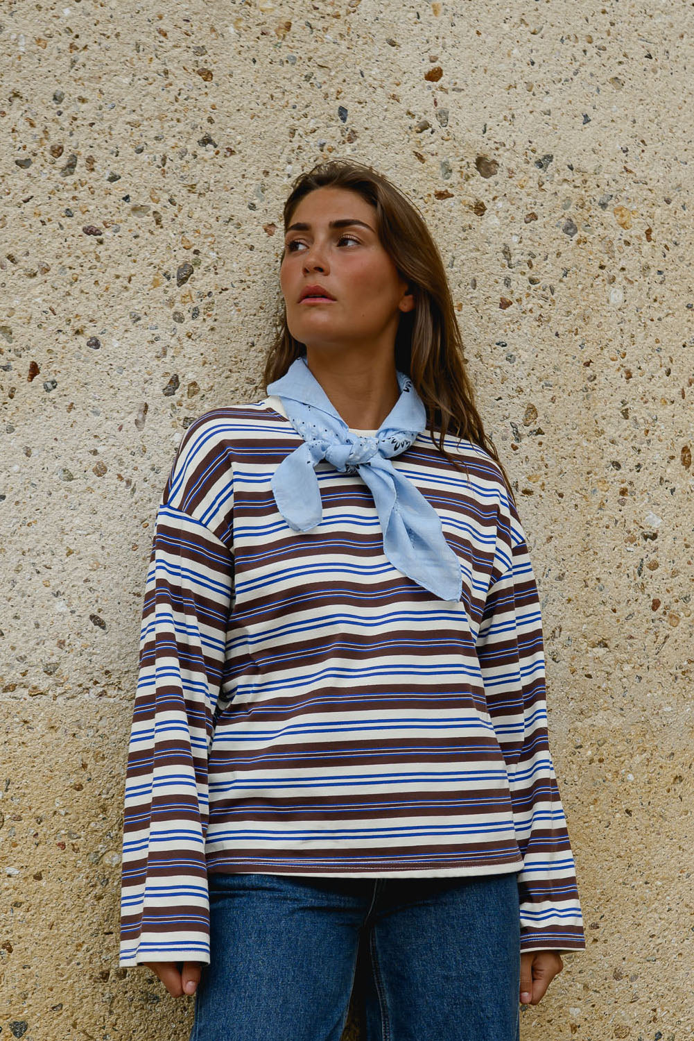 Foulard Alexi - bleu