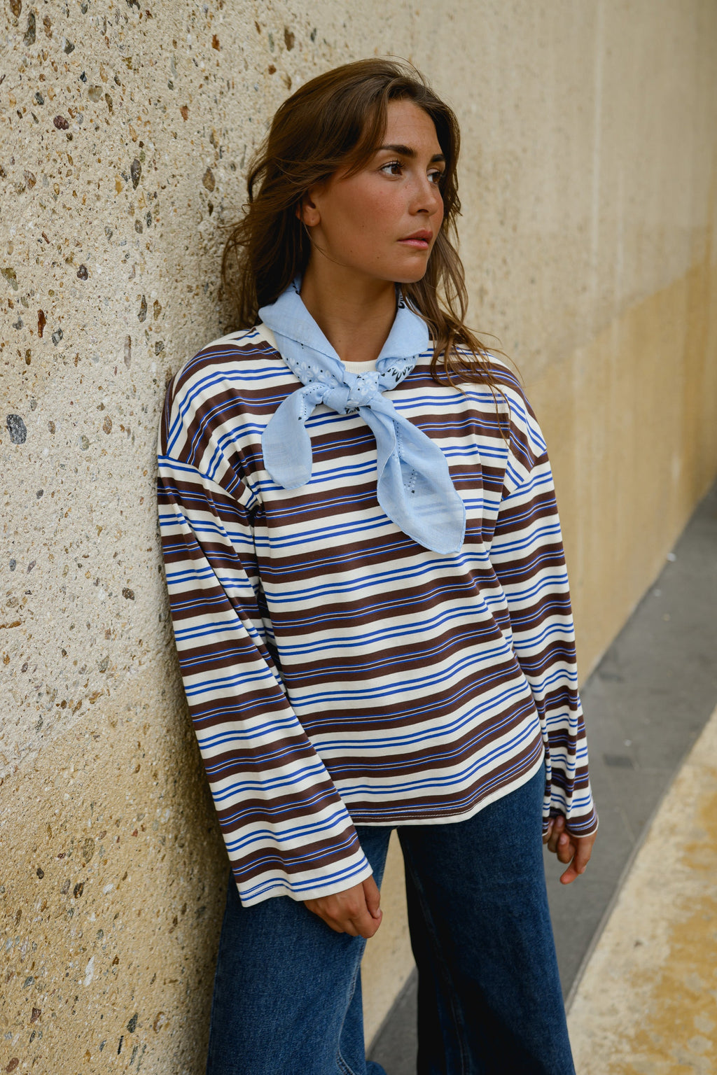 Foulard Alexi - bleu
