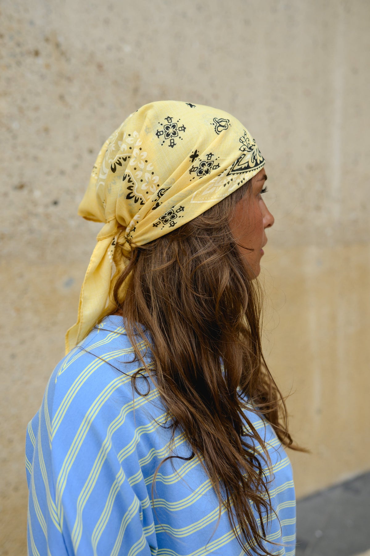 Foulard Alexi - jaune