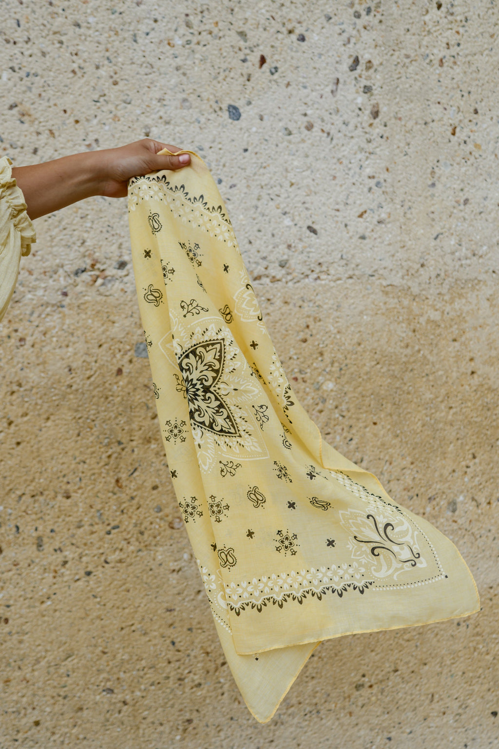 Foulard Alexi - jaune
