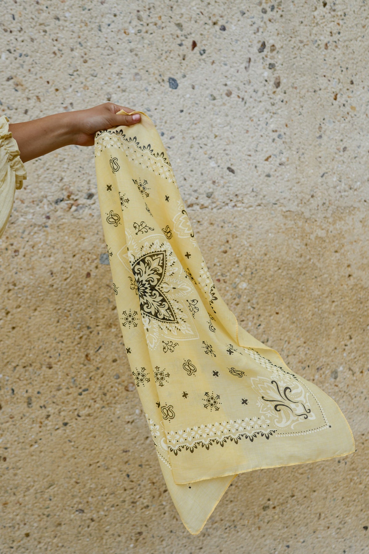Foulard Alexi - jaune