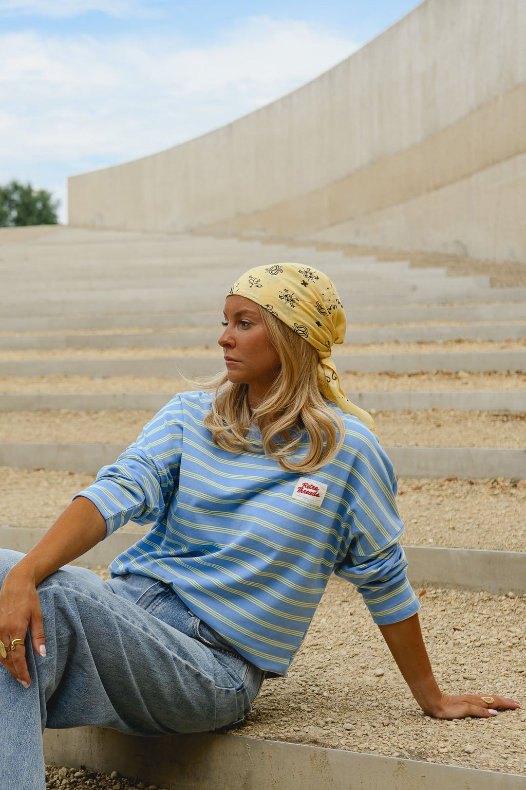 Foulard Alexi - jaune