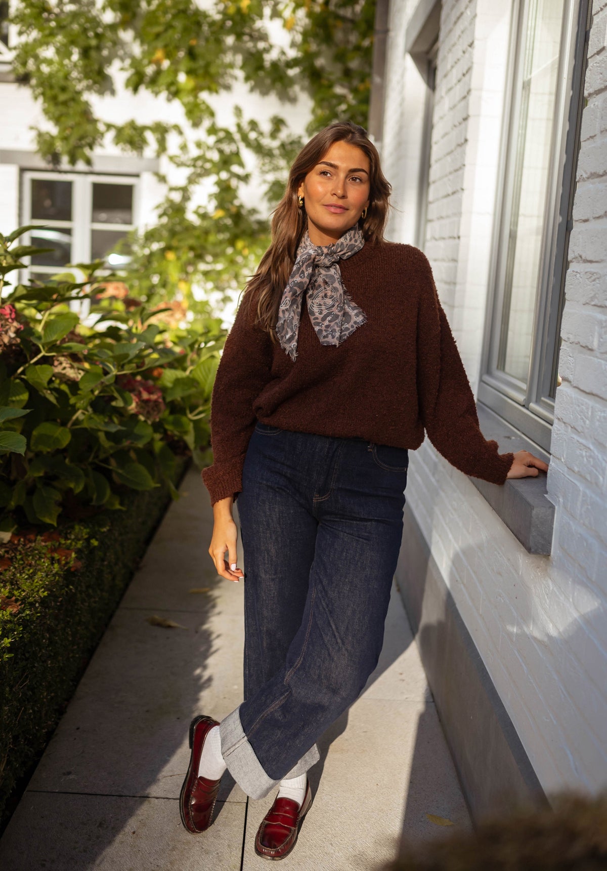 Foulard Clélia - léopard