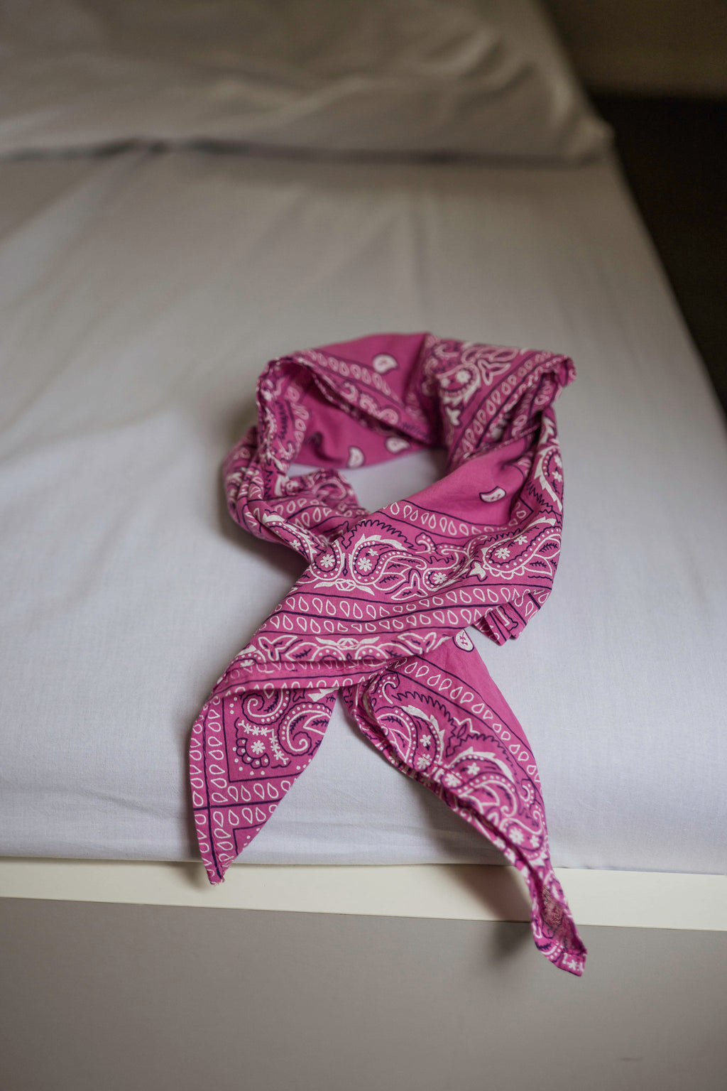 Foulard Denia - bandana rose