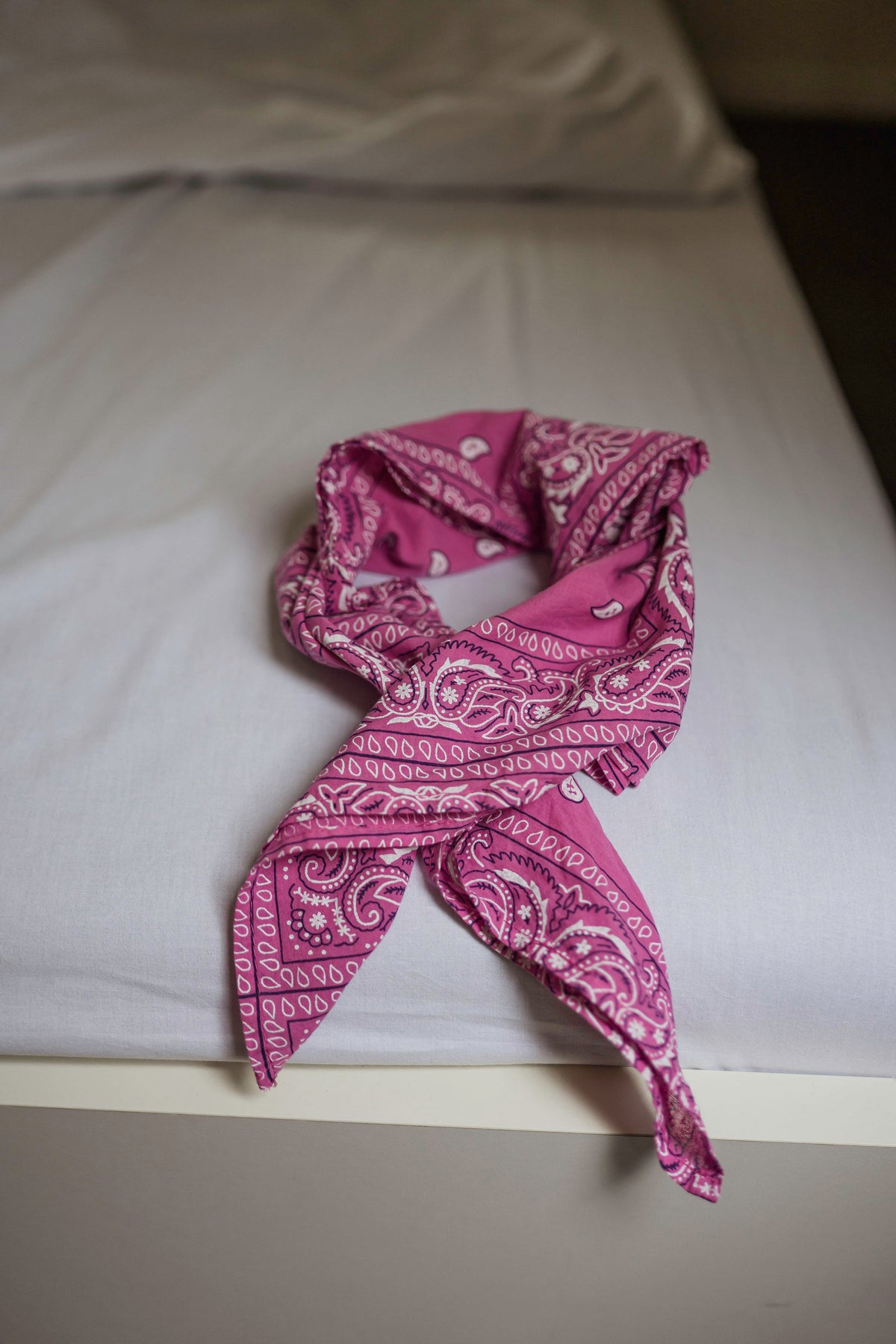 Foulard Denia - bandana rose