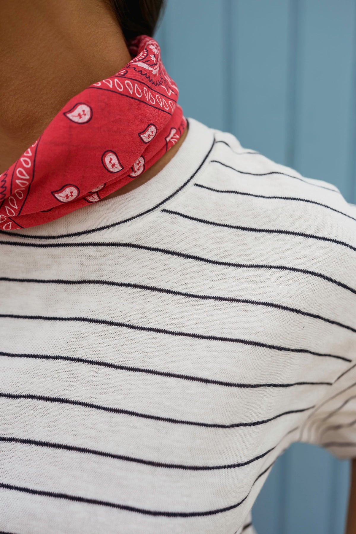 Foulard Denia - bandana rouge