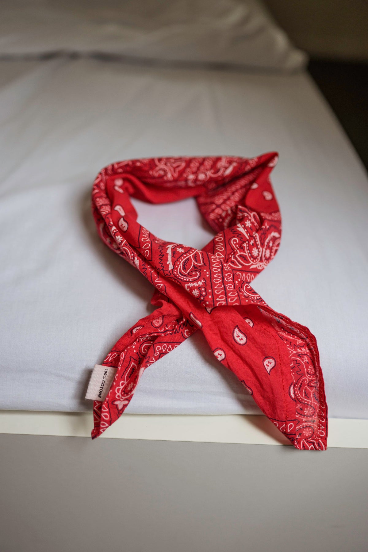Foulard Denia - bandana rouge