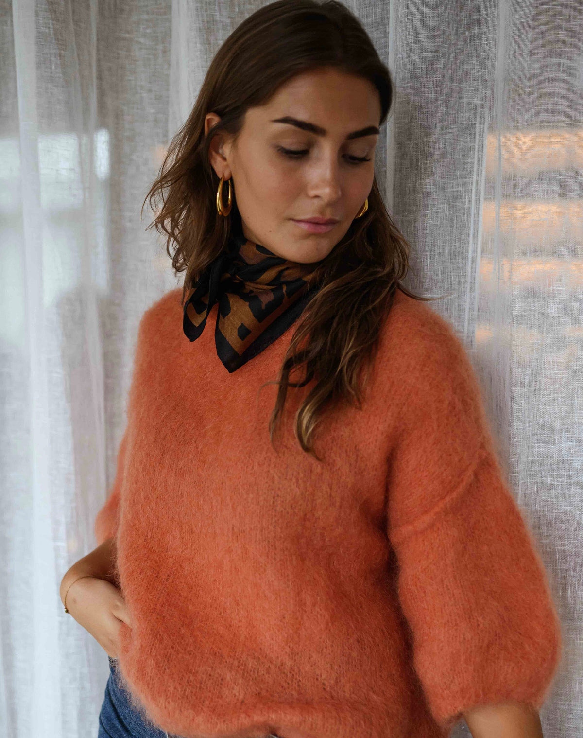 Foulard Peyton - léopard