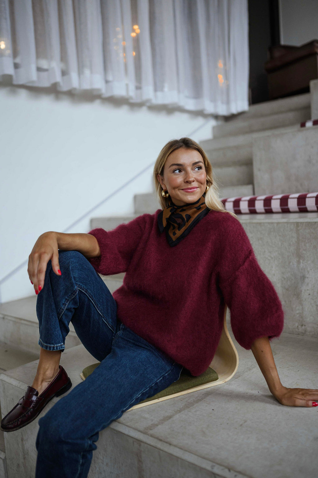 Foulard Peyton - léopard
